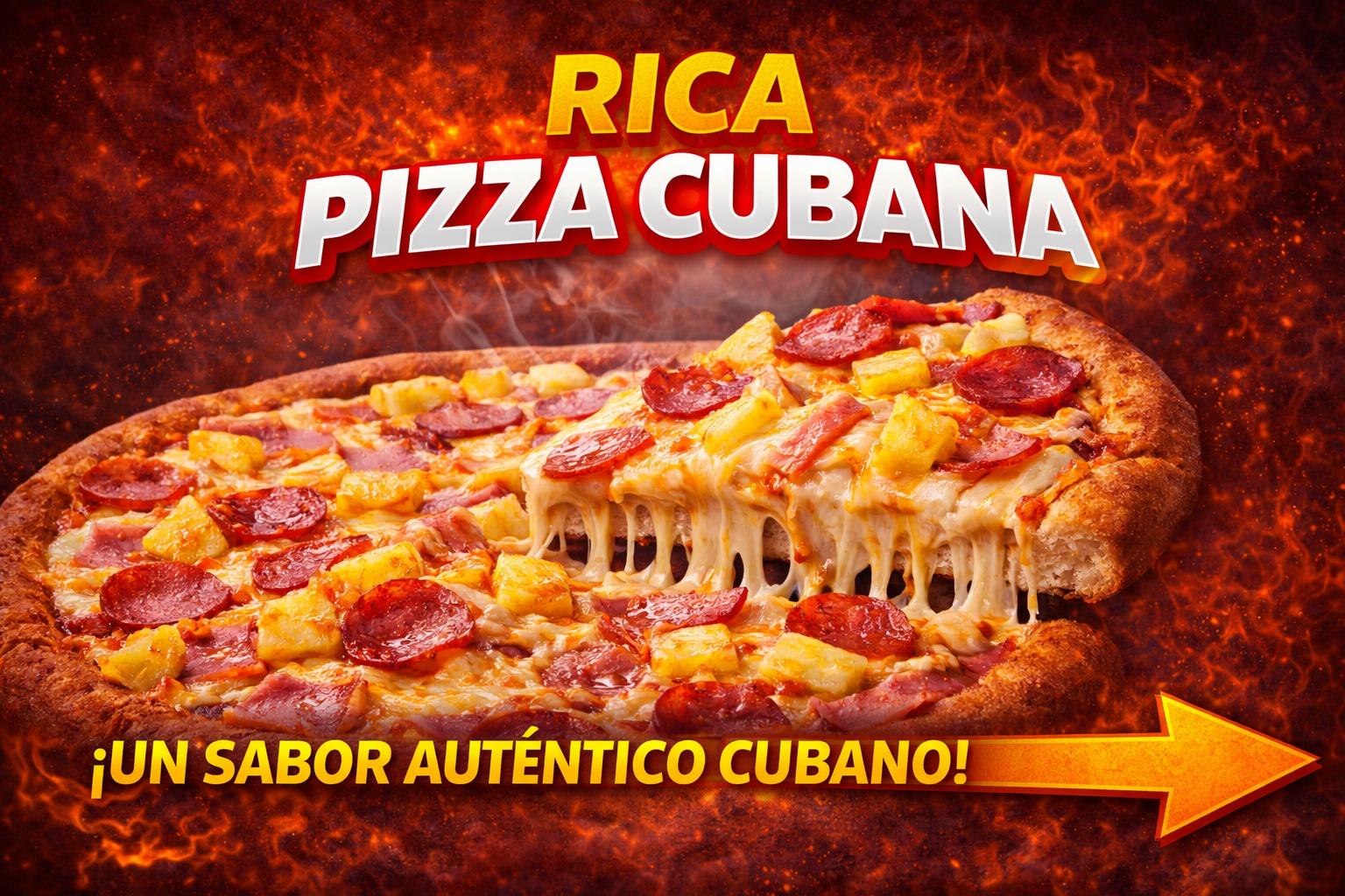 Cuban Pizza Menu