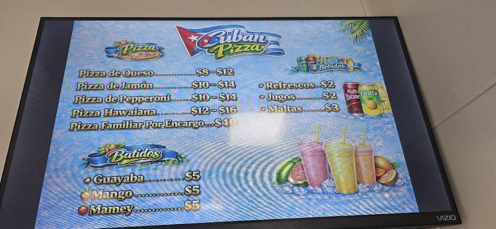 Cuban Pizza Menu image 3